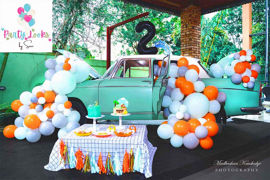 Outdoor party decoration Bandarawela hill country